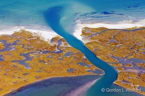 Coastal Bayou_29769.jpg - Aerial view photographed along the Gulf coast near Port Lavaca, Texas, USA.